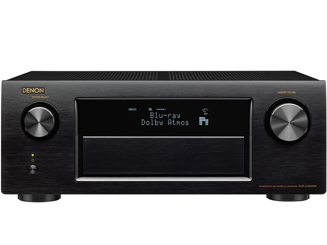 Denon AVレシーバー AVR-X4200W ブラック デノン、Dolby Atmos/DTS:X対応の7.2ch AVアンプ「AVR-X4200W