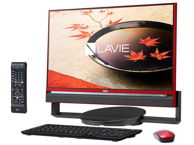 NEC パーソナルコンピュータ　DA770/BA クランベリーレッド LAVIE Desk All-in-one DA770/CAR PC-DA770CAR [クランベリーレッド]の