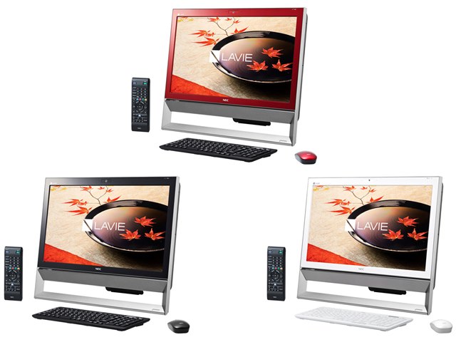 LAVIE Desk All-in-one DA370/CAB PC-DA370CAB [ファインブラック]の