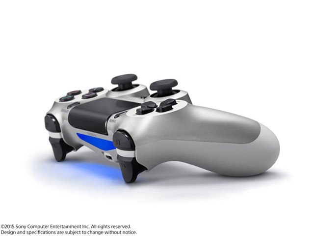 ワイヤレスコントローラー(DUALSHOCK 4) CUH-ZCT1J 07 [シルバー]の