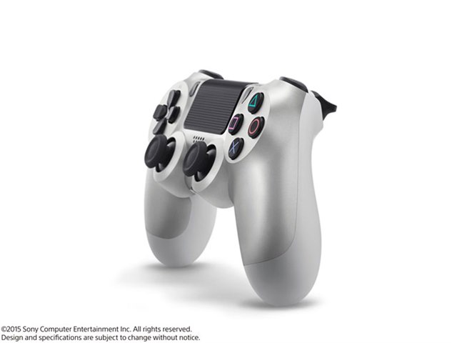 ワイヤレスコントローラー(DUALSHOCK 4) CUH-ZCT1J 07 [シルバー]の