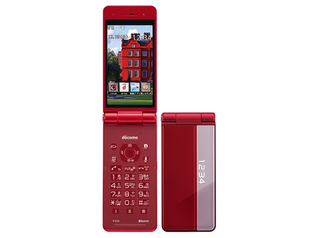 P-01H [レッド]の製品画像 - 価格.com
