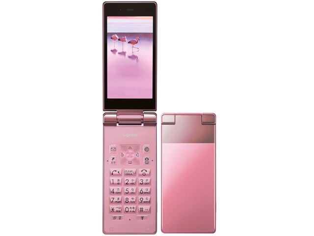 AQUOS 折りたたみ式携帯電話 ピンク AQUOS ケータイ [ピンク]の製品画像 - 価格.com