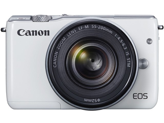 ［Canon］EOS 価格.com - [ホワイト]の製品画像 ダブルズームキット M10 EOS ダブルズームキット　ホワイト M10 デジタルカメラ