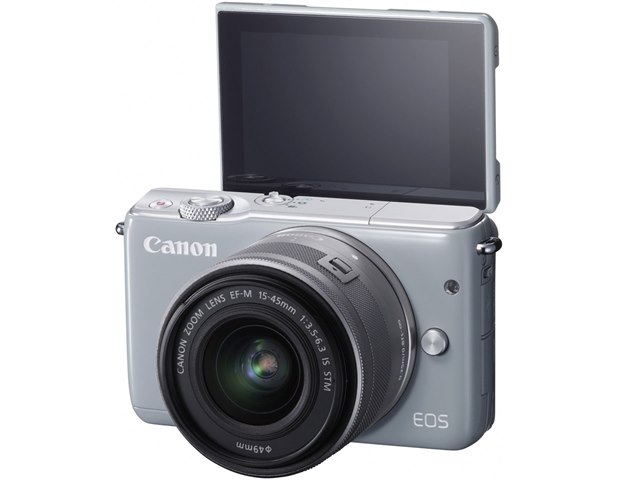 EOS M10 ダブルズームキット [グレー]の製品画像 - 価格.com