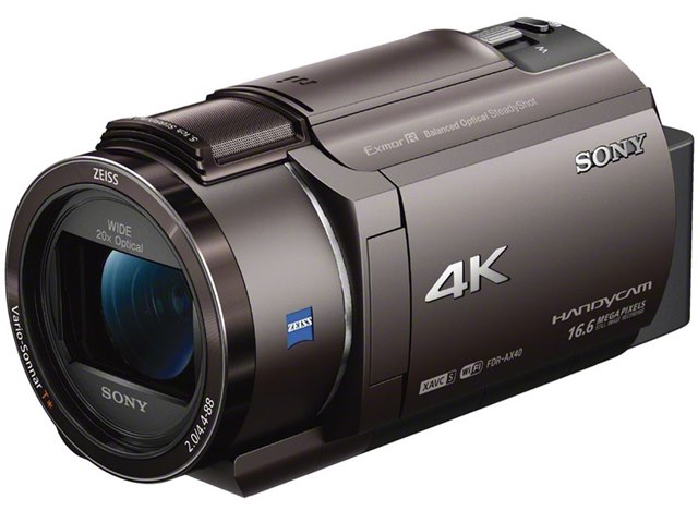 FDR-AX40 (TI) [ブロンズブラウン]の製品画像 - 価格.com