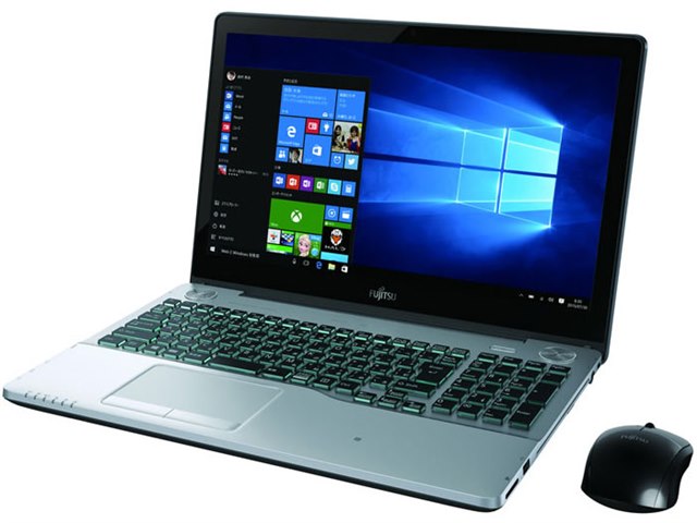 美品 富士通 FMV LIFEBOOK AH90/X FMVA90X Core i7 6700HQ/8GB/1TB ...