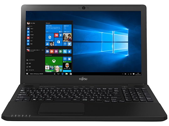 LIFEBOOK AH45/X FMVA45XBG 本体 FMV LIFEBOOK AH45/X FMVA45XB [シャイニーブラック]の製品画像