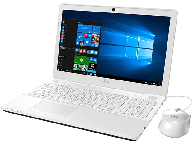 FUJITSU ノートパソコン LIFE BOOK AH45/X FMV LIFEBOOK AH45/X FMVA45XW [プレミアムホワイト]の製品画像 - 価格.com