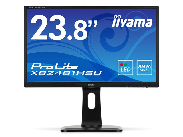 美品★Iiyama★ProLite★XB2481HSU-B1★24インチモニター ProLite XB2481HSU XB2481HSU-B1 [23.8インチ マーベルブラック]の製品