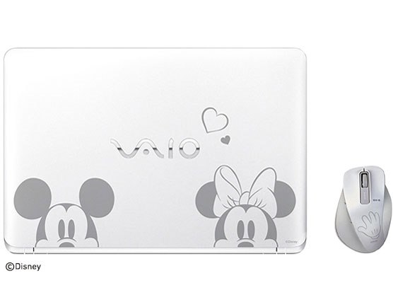 VAIO - yukaVAIO社製 S15 高性能Core i3 Disney Disneyキャラクターデザインモデル『ミッキー&ミニー
