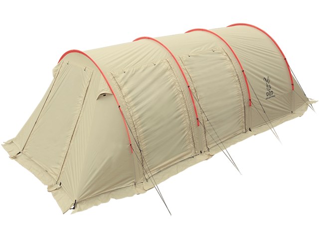 カマボコテント T5-460 [ベージュ×オレンジ]の製品画像 - 価格.com