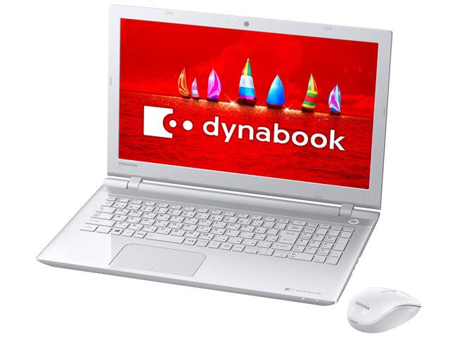 TOSHIBA ノートPC T55/T ホワイト T55/T 2015秋冬モデル 15.6型 フルHD液晶 | dynabook