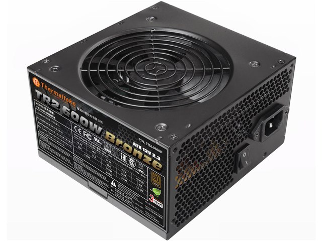 Thermaltake TR2 600W Bronze 電源ユニット TR2 600W V2 BRONZE PS-TR2-0600NPCBJP-B-V2の製品画像 - 価格.com