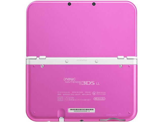 エンタメ/ホビーNintendo 3DS LL ピンク×ホワイト