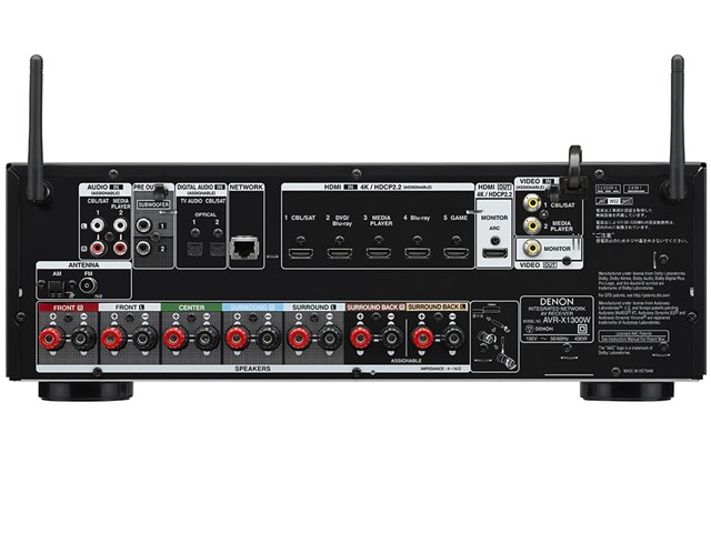 AVR-X1300Wの製品画像 - 価格.com