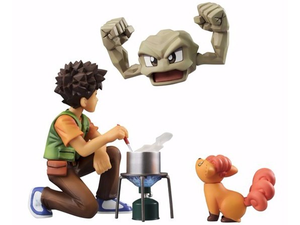 ポケモン プラスル イシツブテ フィギュア G.E.M.シリーズ ポケットモンスター タケシ&イシツブテ&ロコンの製品