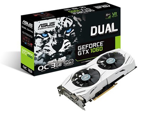 ⚠️ジャンク品⚠️GTX 1060 Dual 3GB グラフィックボード　3枚 DUAL-GTX1060-O3G [PCIExp 3GB]の製品画像 - 価格.com