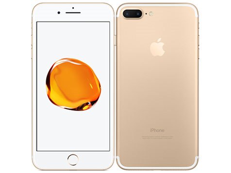 100％付属品iPhone 7 Plus 128GB SIMフリー ゴールド - スマートフォン本体