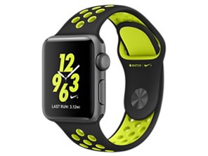 Apple Watch Nike+ 38mm MP0J2J/A [ブラック/ボルトNikeスポーツバンド
