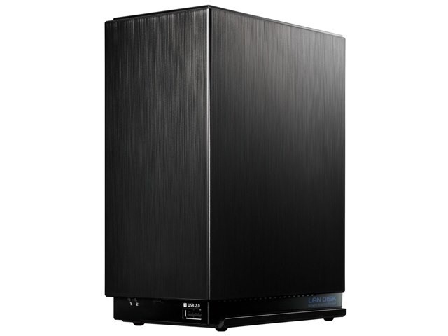 I-O DATA HDL2-AA2W NAS ブラック LAN DISK A HDL2-AA2Wの製品画像 - 価格.com