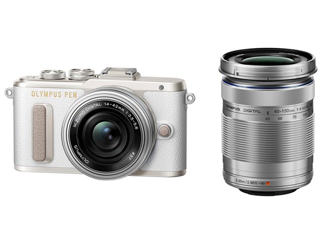 ✨自撮り✨ OLYMPUS PEN E-PL8 EZダブルズームキット ホワイト OLYMPUS PEN E-PL8 EZダブルズームキット [ホワイト]の製品画像 - 価格.com