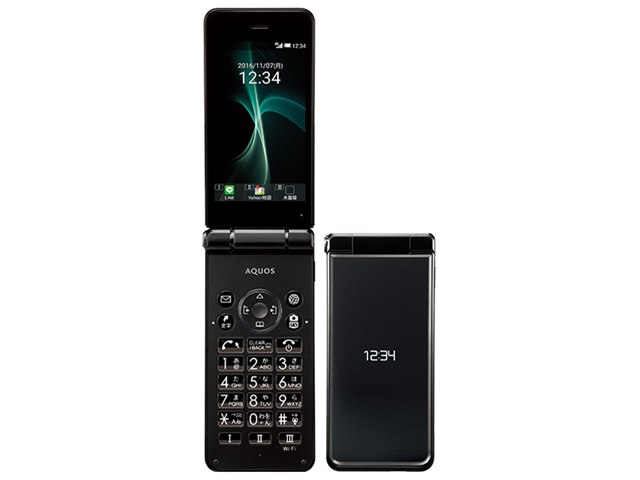 AQUOS ケータイ2 602SH [ブラック]の製品画像 - 価格.com