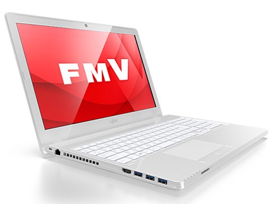 LIFEBOOK MH35/D2 ホワイト ［FMVM35D2W］ e-TREND｜富士通 FMVM35D2W [LIFEBOOK MH35/D2 (Celeron 4GB