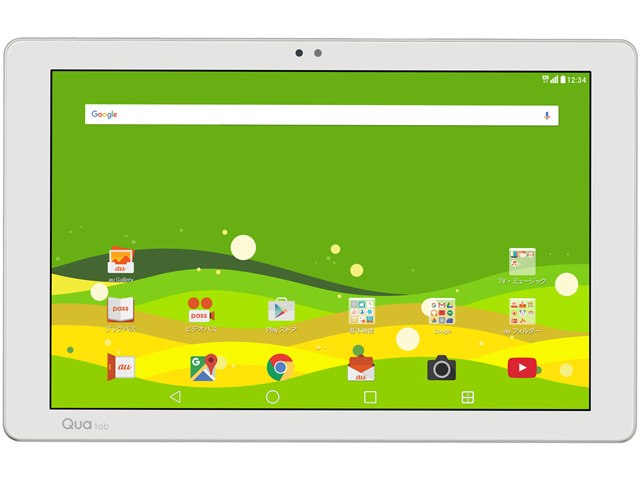 Qua tab PZ au [ホワイト]の製品画像 - 価格.com