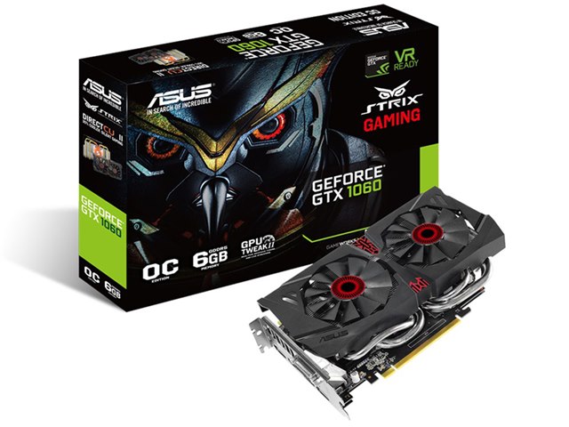 グラフィックボード・グラボ・ビデオカード ASUS STRIX GeForce GTX1080 Amazon.com: ASUS GeForce GTX 1080 8GB ROG Strix Graphics