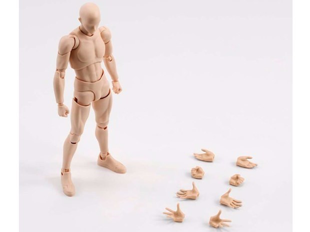 S.H.フィギュアーツ ボディくん (Pale orange Color Ver.)の製品画像