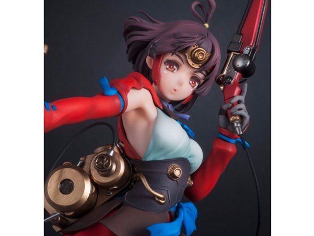 特別品】 Hdge technical statue No.17 甲鉄城のカバネリ 無名 美樹本