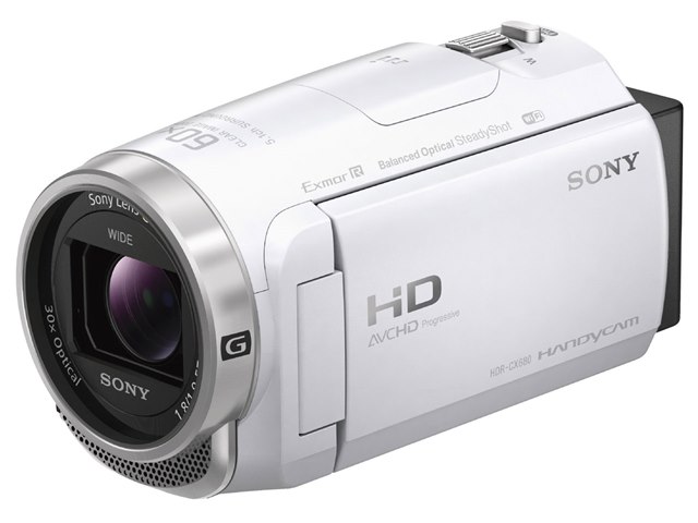 HDR-CX680 (W) [ホワイト]の製品画像 - 価格.com