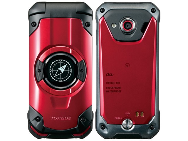 TORQUE X01 [レッド] (機種変更)の製品画像 - 価格.com