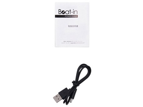 Beat-in ( ビートイン ) Beat-in Power Bank ローズ