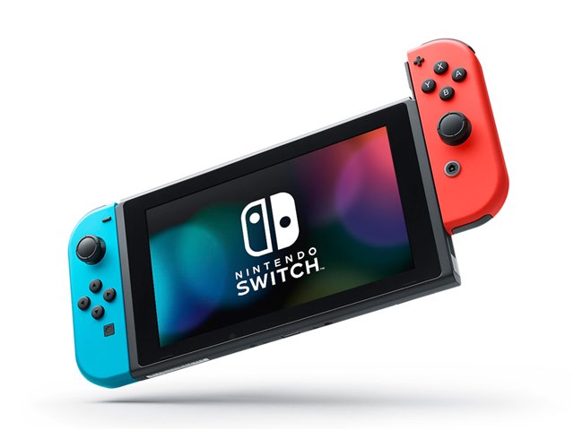 Nintendo Switch ネオンブルー/ネオンレッド 新型 美品