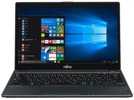 FMV LIFEBOOK UH75/B1 FMVU75B1B [ピクトブラック]の製品画像 - 価格.com