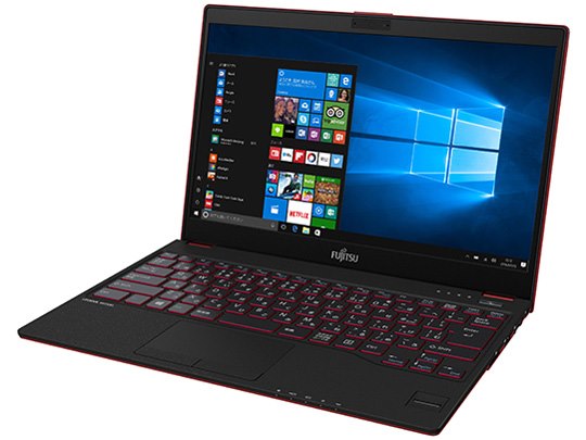 FMV LIFEBOOK UH75/B1 FMVU75B1R [サテンレッド]の製品画像 - 価格.com