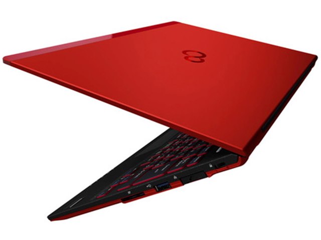FMV LIFEBOOK UH75/B1 FMVU75B1R [サテンレッド]の製品画像 - 価格.com