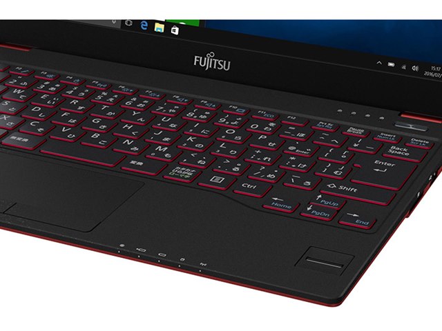 設定済✨️超軽量！富士通LIFEBOOK UH75/B1✨️レッド✨️オフィス付 FMV LIFEBOOK UH75/B1 FMVU75B1R [サテンレッド]の製品画像 - 価格.com