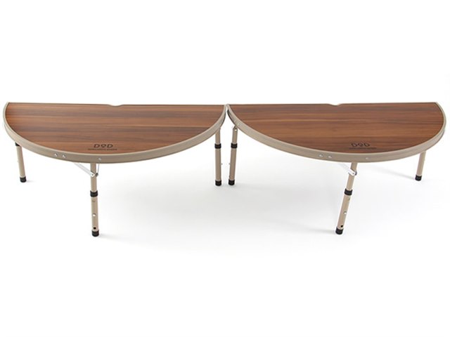 ワンポールテントテーブル TB6-487 [ブラウン/ベージュ]の製品画像