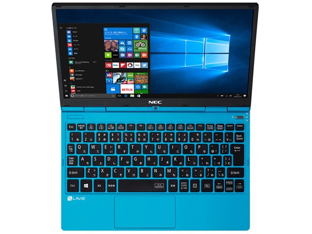 NEC / ノートパソコン LAVIE Note Mobile PC-NM550GAL [アクアブルー] LAVIE Note Mobile NM550/GAL PC-NM550GAL [アクアブルー]の製品画像