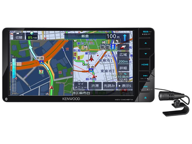 彩速ナビ MDV-D404BTWの製品画像 - 価格.com