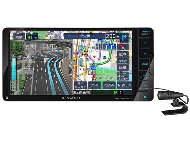 彩速ナビ MDV-D504BTWの製品画像 - 価格.com