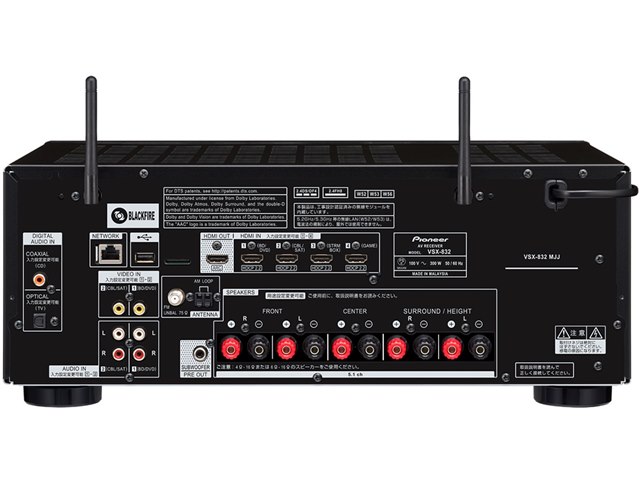 VSX-832の製品画像 - 価格.com