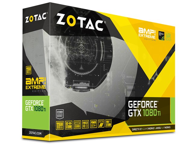 ZOTAC GeForce GTX 1080 Ti AMP Extreme ZT-P10810C-10P [PCIExp 11GB 