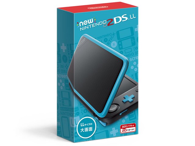 Newニンテンドー2DS LL [ブラック×ターコイズ]の製品画像 - 価格.com