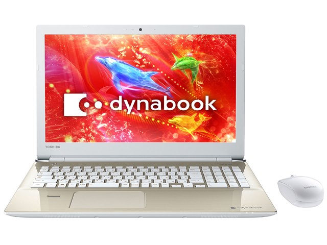東芝 dynabook T55/DG PT55DGP-BJA2 ノートパソコン dynabook T55 T55/DG PT55DGP-BJA2 [サテンゴールド]の製品画像