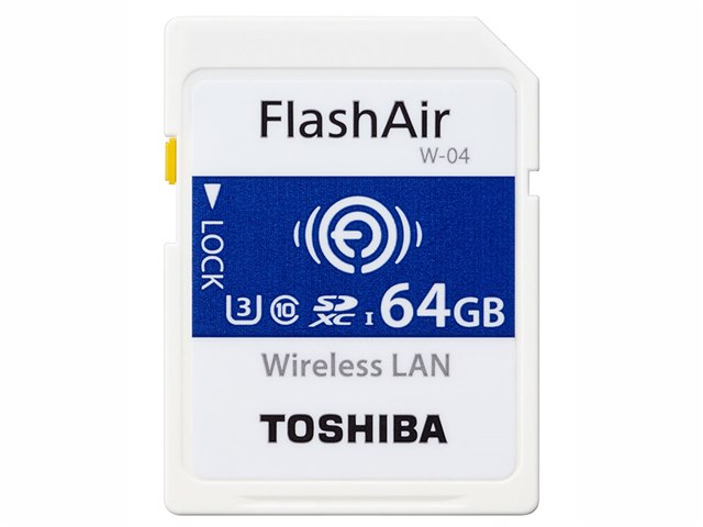 FlashAir W-04 SD-UWA064G [64GB]の製品画像 - 価格.com