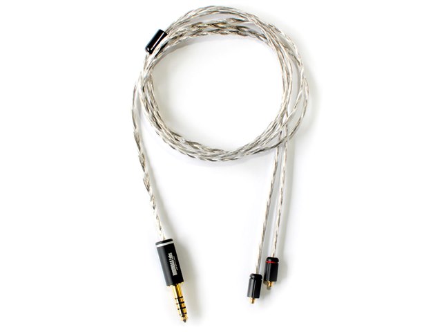 final c093 シルバーコートケーブル 3.5mm x2 ⇔ 4.4mm final c093 シルバーコートケーブル 3.5mm x2 ⇔ 4.4mm 【公式通販】